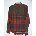 Wholesale long sleeved Patchwork Plaid Shirts
